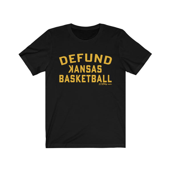 DEFUND kansas Basketball - Unisex Jersey Short Sleeve Tee (Multiple Colors)