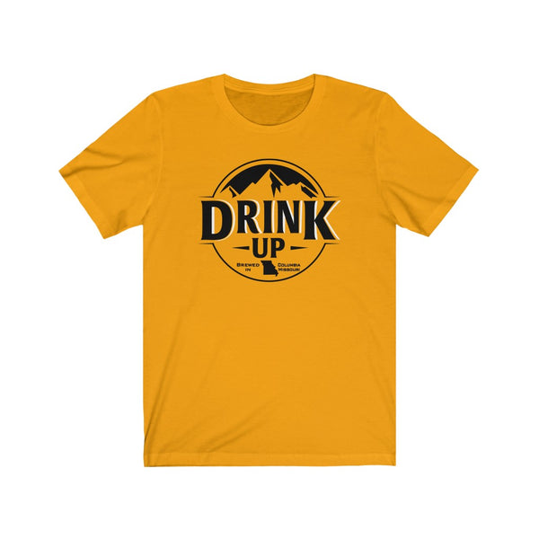 Drink Up - BuL Gold - Unisex Jersey Short Sleeve Tee