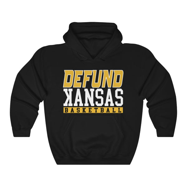 DEFUND kANSAS BASKETBALL (ALT) - Unisex Heavy Blend™ Hooded Sweatshirt