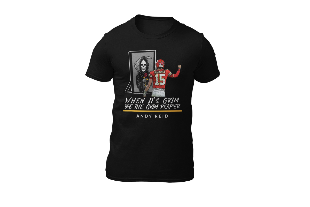 Buy Kansas City Chiefs Grim Reaper 15 Shirt For Free Shipping