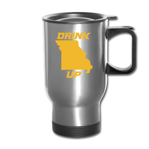 Drink Up - Travel Mug - silver