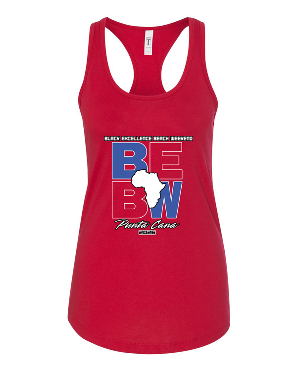 BEBW 2026 - WOMENS RACERBACK Tank Top