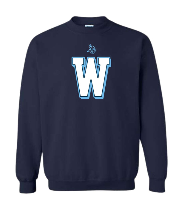 White Block W
