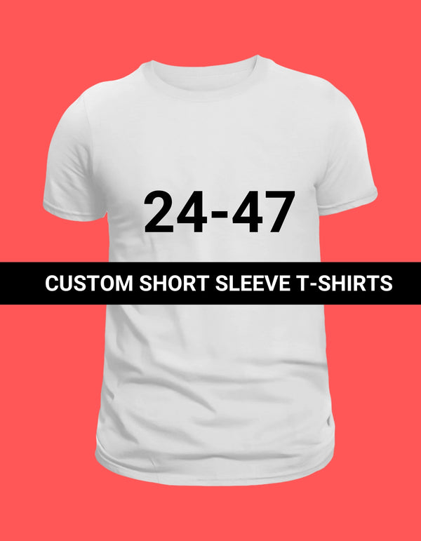 Custom Short Sleeve - Unisex T-Shirt (24-47)