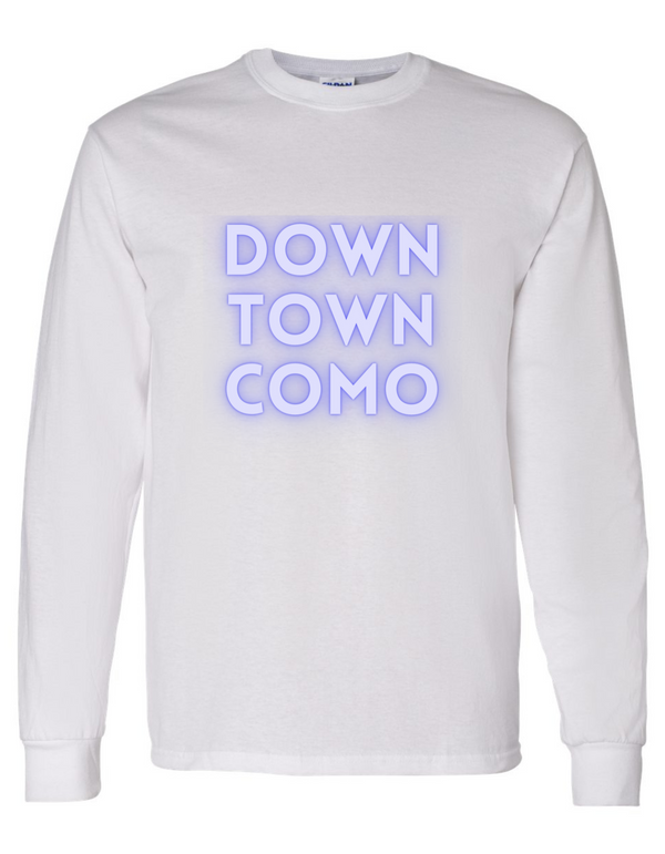 White Downtown CoMo Long Sleeve