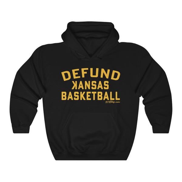 DEFUND kansas Basketball - Unisex Heavy Blend™ Hooded Sweatshirt