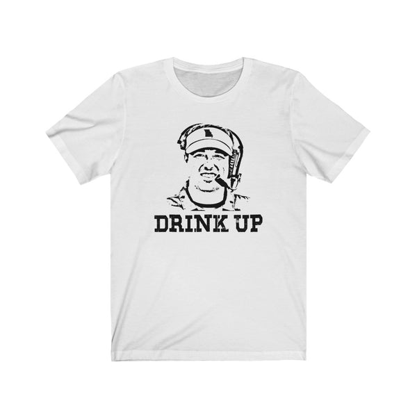 DRINK UP- PLAYCALLER - Unisex Jersey Short Sleeve Tee