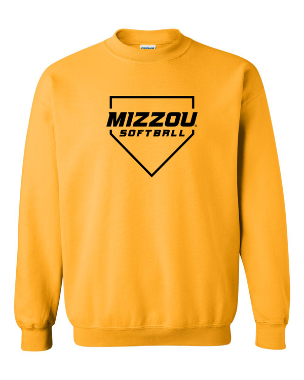 Yellow 2025 softball hoodie