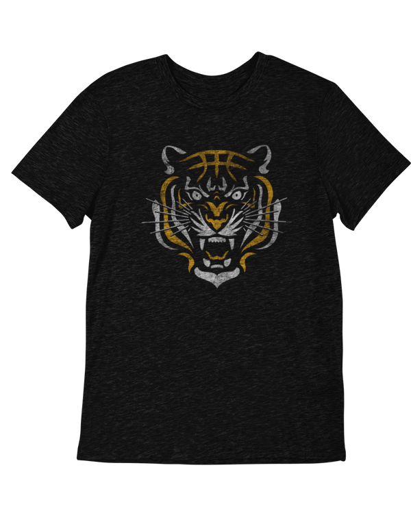 Vintage Tiger Basketball- Unisex T-Shirt