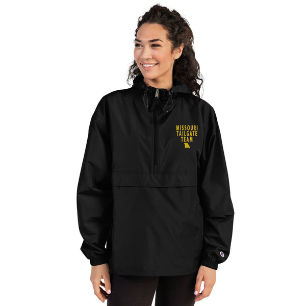 MISSOURI TAILGATE TEAM - Embroidered Champion Packable Jacket
