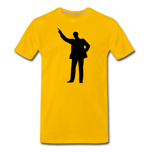 Norm (gold) Unisex Premium T-Shirt - sun yellow
