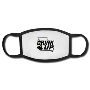 Drink UP remix- Face Mask - white/black