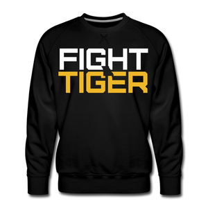 FIGHT TIGER -  Premium Sweatshirt - black