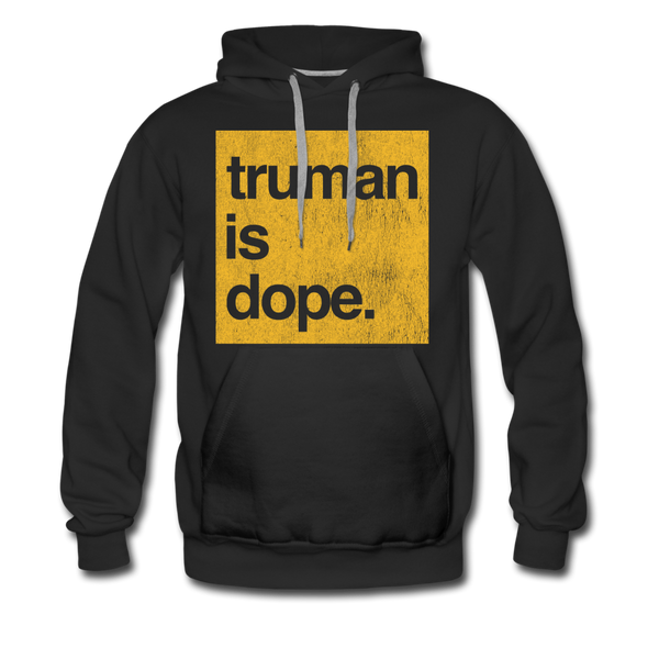 truman is dope - Unisex Premium Hoodie - black