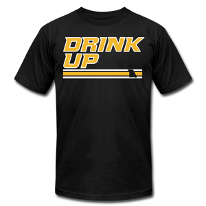 DRINK UP 2- Unisex Jersey T-Shirt - black