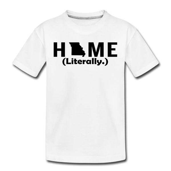 Home (Literally.) - Kids' Premium T-Shirt - white