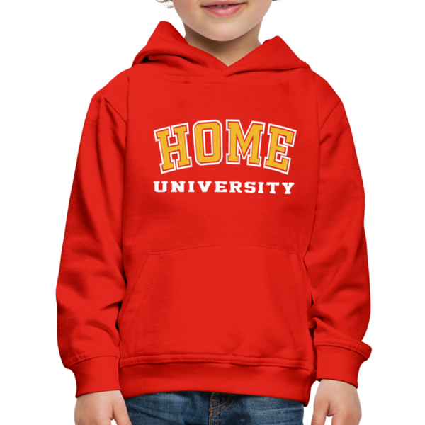 HOME University - Kids‘ Premium Hoodie - red