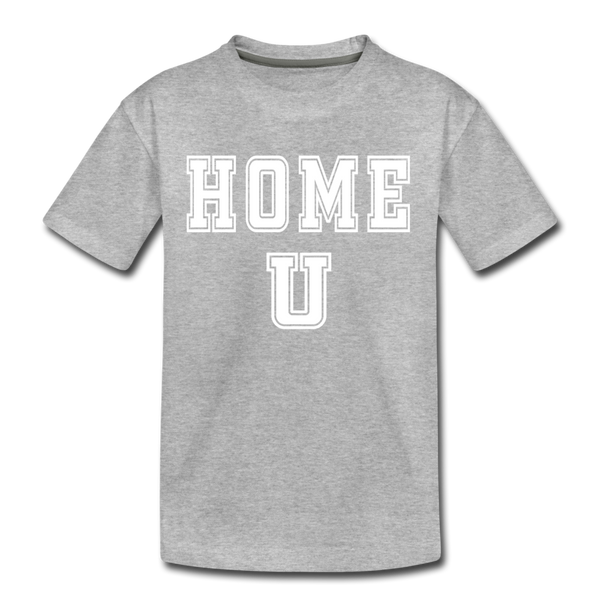 HOME U - Kids' Premium T-Shirt - heather gray